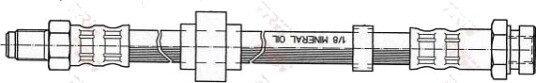 TRW PHB451 Bremseslange