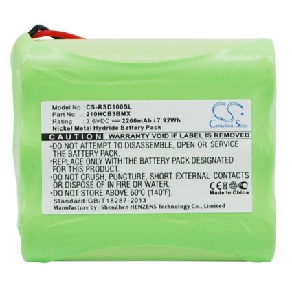 Roberts Sports Dab1 batteri (2200 mAh 3.6 V)