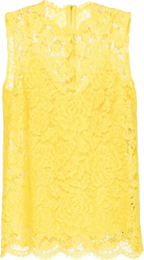 Dolce & Gabbana Dame Topper Gul M,