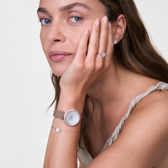 Daniel Wellington DW Watch Crystalline Bezel Melrose 32mm Rose Gold Daniel Wellington DW Watch Crystalline Bezel Melrose 32mm Rose Gold