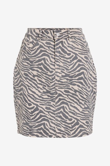 Vila - Skjørt viChia HW Mini Skirt - Grå