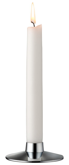 Curve ljusstake Chrome Plinth