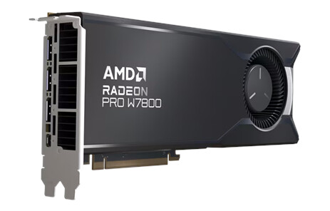 AMD Radeon PRO W7800 32GB GDDR6 Grafikkort med RDNA 3 og DP 2.1