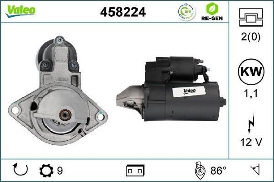 VALEO 458224 Starter