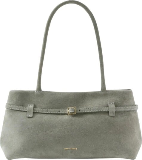 Manu Atelier, Dame, Vesker, Grønn, ONE SIZE,