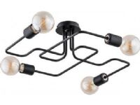 Alfa Hanging lamp Alfa Hook 4-Point Black 24744 Ceiling Lamp Alfa Hanging lamp Alfa Hook 4-Point Black 24744 Ceiling Lamp
