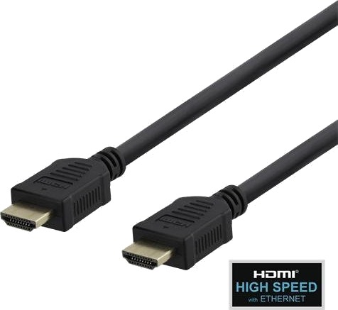 DELTACO HDMI kabel 5m svart DELTACO HDMI kabel 5m svart