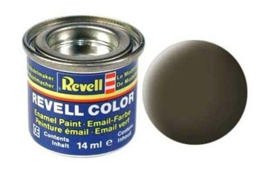 Revell enamel paint # 40-black-green Matt