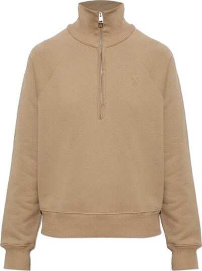 Ami Paris Dame Gensere & Hettegensere Beige XS,