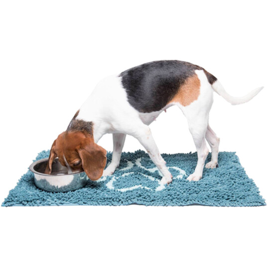Dirty Dog Doormat Large 89x66 cm Pacific Blue - Dog Gone Smart