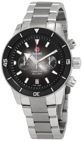 Rado Herreklokke R32145158 Captain Cook Grå/Stål Ø43 mm Rado Herreklokke R32145158 Captain Cook Grå/Stål Ø43 mm