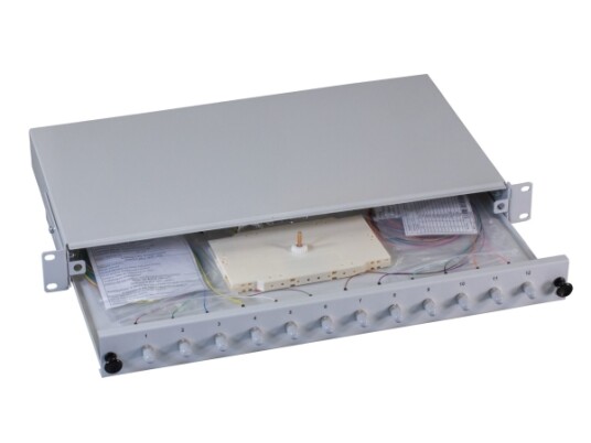 Efb Elektronik B71006.12Om4 St Grå Metall 1U 483 Mm 44,5 Mm B71006.12OM4