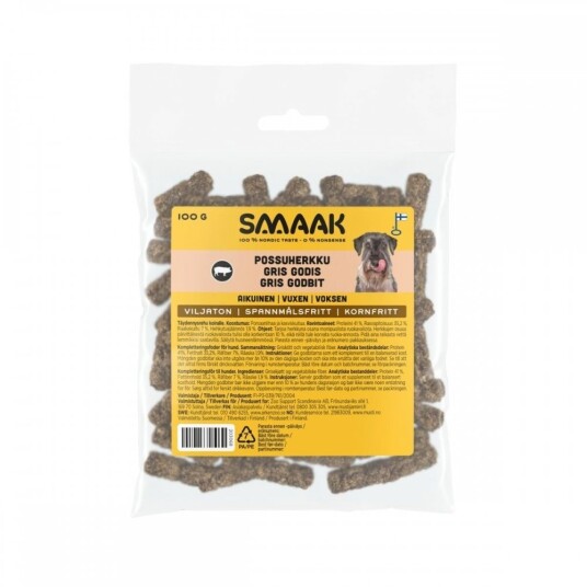 Smaak Dog Adult Pork Godbiter 100 G