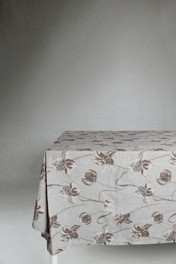 Dukar   Bomullsduk Alegria beige Størrelse: 140 x 250 cm