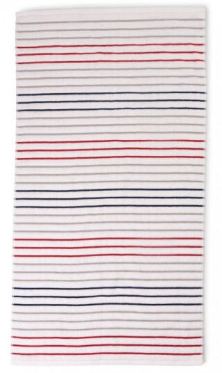 Lord Nelson Victory Seaside handduk, 70x130cm, Vit