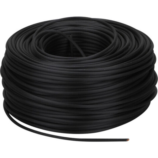 Namron PN 6mm² Sort Bunt 25 m - 59374
