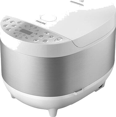 Philips Series 3000 Multikoker 5L 1067W Hvit med Timer og 60 Programmer Philips Series 3000 Multikoker 5L 1067W Hvit med Timer og 60 Programmer