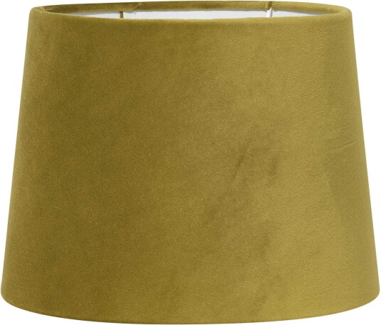 Pr Home Sofia lampeskjerm Sammet sennep 20 cm 1534051-06-0 1534051-01-0