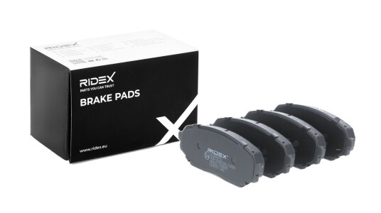 Bremseklosser RIDEX 402B0870