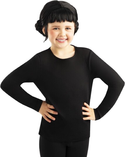 Rubies Kpop Zoey Wig Child Black ONE SIZE