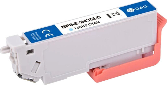 TB Blekkpatron No.24XL Lys Cyan Høykapasitet (11ml), erstatter Epson C13T24354010