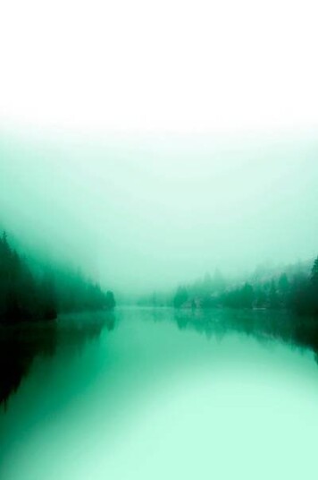 Malerifabrikken Poster Green lake 1713357-01-118 1713354-01-118