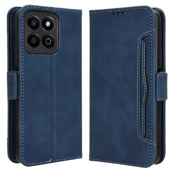 Honor 200 Smart/X7c 4G/5G Kortholder Lommebokveske   blå