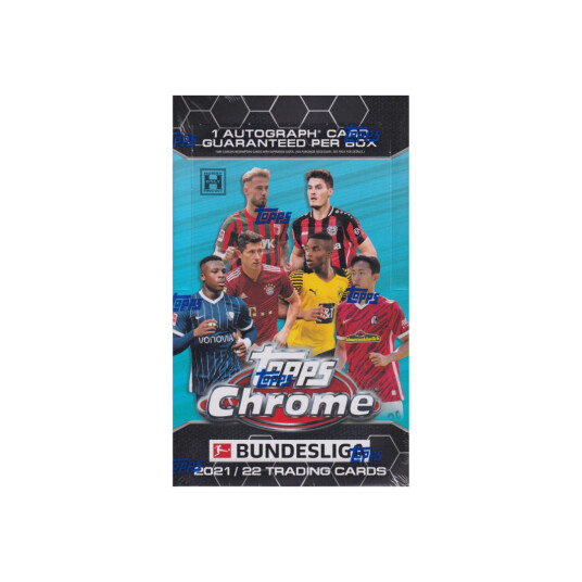 2021/22 Topps Chrome Bundesliga Hobby Pakke