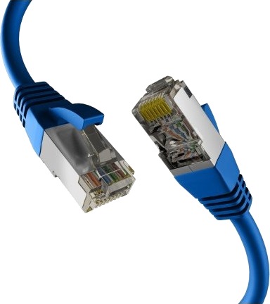 Efb Elektronik Cat8.1 Blå 5M Rj45 Patch Kabel S/Ftp Pimf Lszh 2000Mhz 40Gb Nettverkskabel Ec020200239