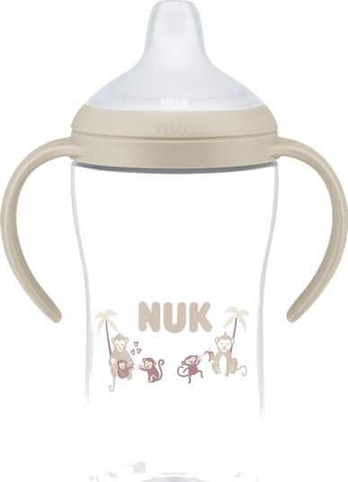 NUK Perfect Match Learner Bottle Monkey 6 mnd+ 260 ml
