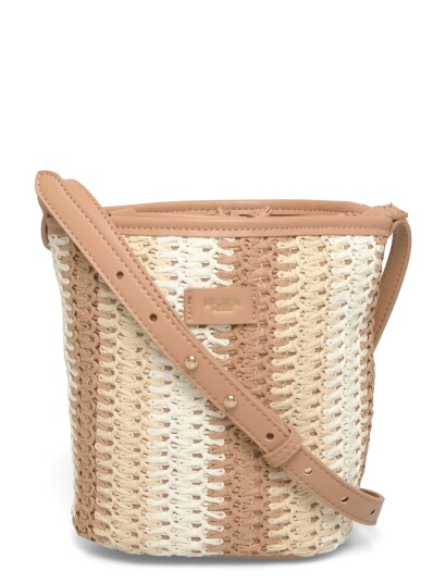 Ulrika Bucket Straw   Brown   ONE SIZE