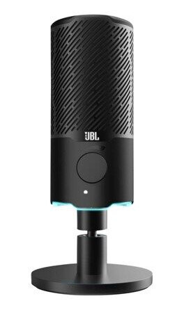 JBL Quantum Stream Bordmikrofon med Kondensator og Cardioid Karakteristikk, Svart