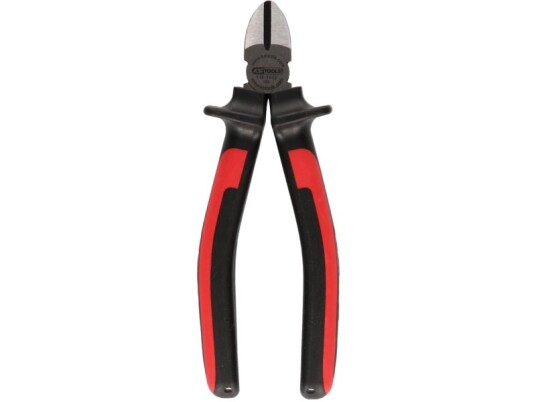 Ks Tools Diagonal Tang 125 mm i Stål, Håndverktøy med Sort/Rød Design