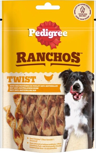Pedigree Ranchos Twists Sparepakke Kylling 8 X 60 G Pedigree Ranchos Twists Sparepakke Kylling 8 X 60 G
