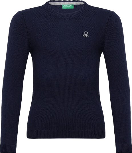 United Colors of Benetton Sweater L/S Navy 140 United Colors of Benetton Sweater L/S Navy 140