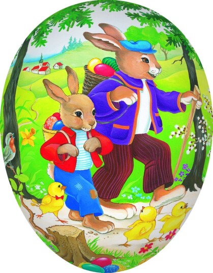 Påskeegg Rabbit Hike 35cm