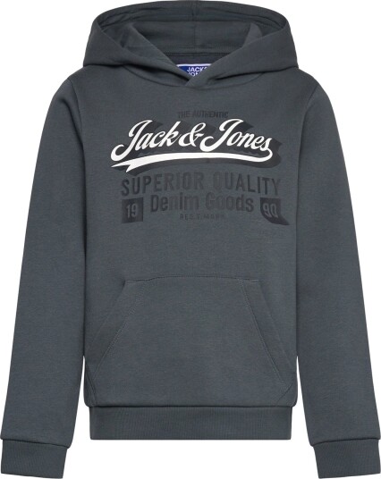 Jack & Jones Jjelogo Sweat Hood 2 Col 25/26 Noos Mni White 98