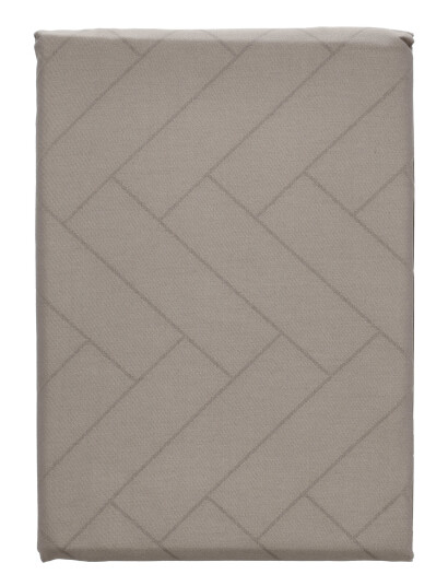 Södahl Dug 140X220 Tiles Damask Taupe - Beige - 140X220CM