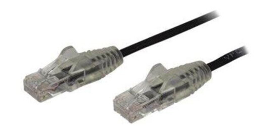 StarTech 2.5m Cat6 Snagless Nettverkskabel Svart - 10 Gb/s RJ-45