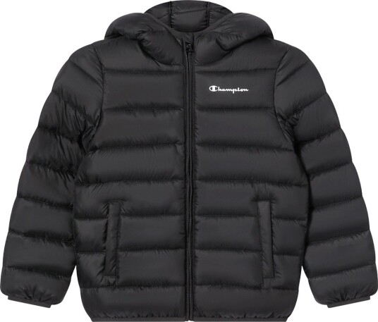 Champion Hooded Jakke Barn 152 Svart