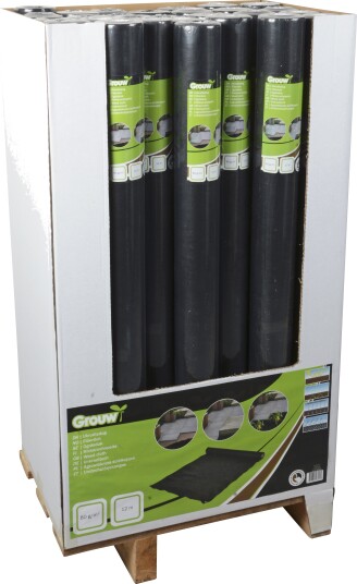 UGRESSDUK 1X12M 80G/M2 SORT GROUW UGRESSDUK 1X12M 80G/M2 SORT GROUW