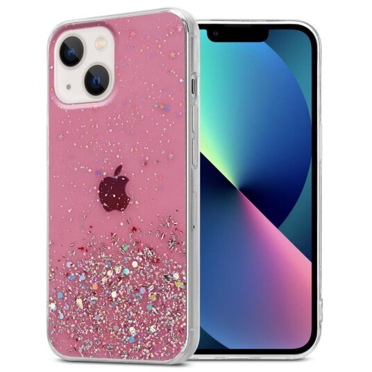 Cadorabo Deksel Til Apple Iphone 13 Med Glitrende Glitter Cadorabo Deksel Til Apple Iphone 13 Med Glitrende Glitter