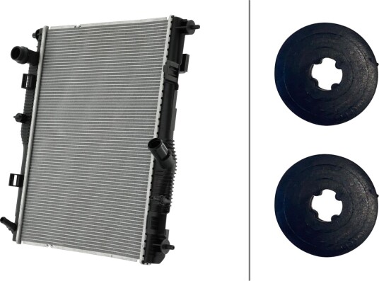 HELLA 8MK 366 304-531 Radiator, motorkjøling