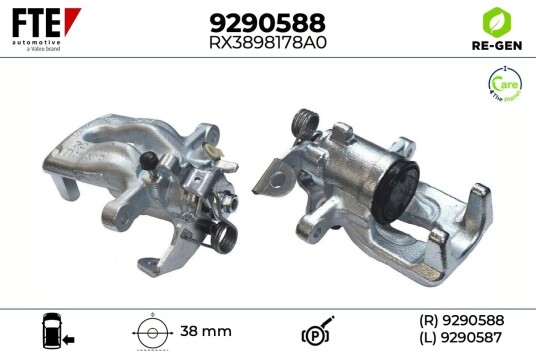 FTE 9290588 Bremsecaliper FTE 9290588 Bremsecaliper