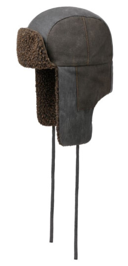 Stetson Bomper Cap Co/Pes S, Brown