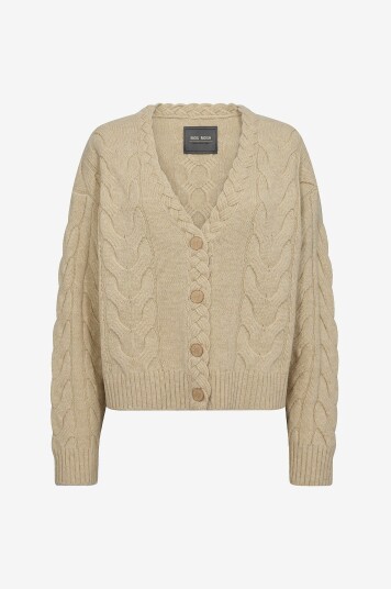 MOS MOSH - Kardigan mmOttili Knit - Brun