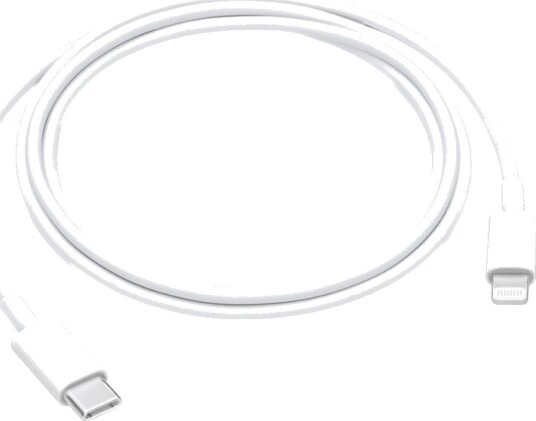 Apple USB-C til Lightning Kabel 1m Hvit - 27W, 2.4A