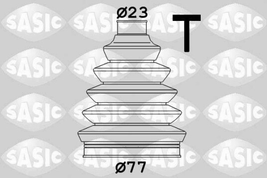 Sasic Mansjett drivaksel SASIC 1900008