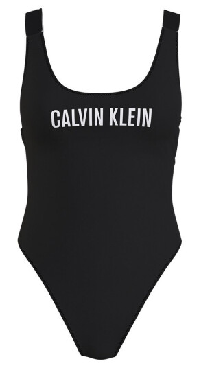 Calvin Klein Scoop Back Badedrakt Uten Bøyle Farge: Svart Størrelse: XS Kvinner