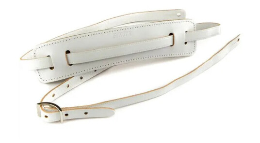 Gretsch Vintage Leather Guitar Strap Vintage White Gretsch Vintage Leather Guitar Strap Vintage White